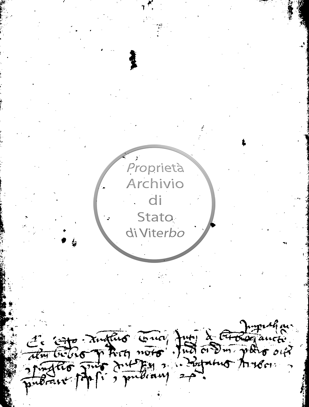 Archivio di Stato di Viterbo